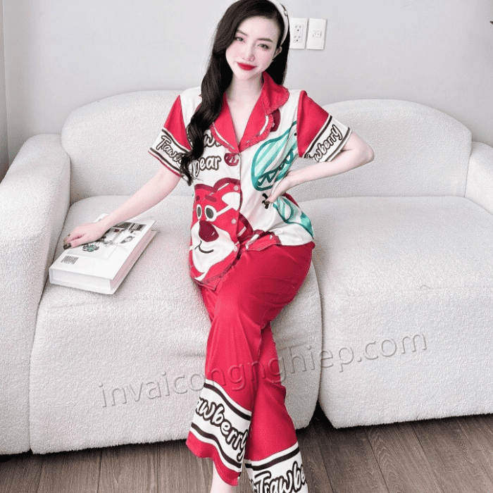 in đồ bộ pijama